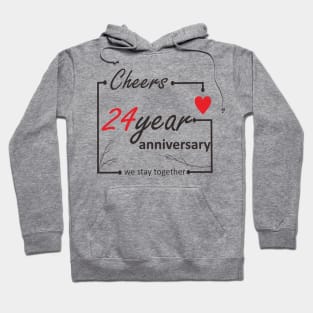 24 Year anniversary Hoodie